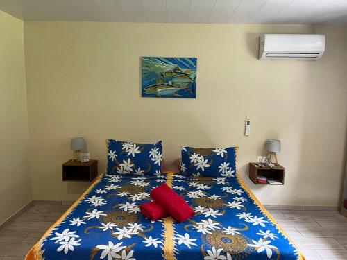 Postel nebo postele na pokoji v ubytování Tuna House