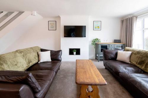 Ruang duduk di Wilshere House