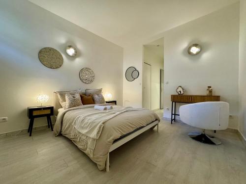 Suite Azure - Appartement 4 personnes - Check in h24 & Wifi