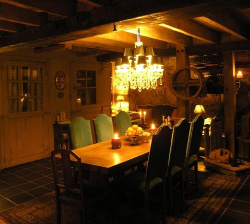 Χώρος καθιστικού στο Moulin Du David