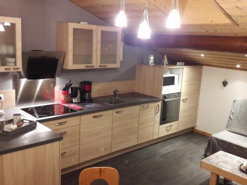 Charmant appartement aux Gets, près des pistes, 4 pers, parking, TV, lave-vaisselle, navette à 10m - FR-1-671-145