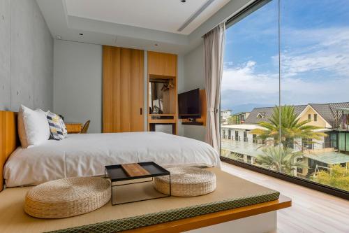 Cama o camas de una habitación en Ning Xia Time