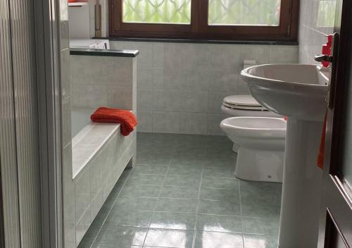 Kylpyhuone majoituspaikassa Oppeano - La Casa sulla Rionda