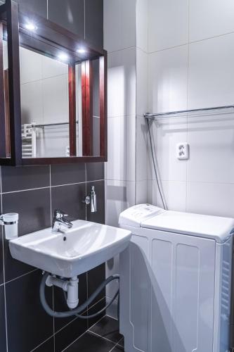Ванная комната в TATRYSTAY Apartments Tatranska