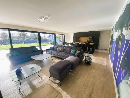 Fouesnant, superbe maison en bois, proche de la plage de Mousterlin