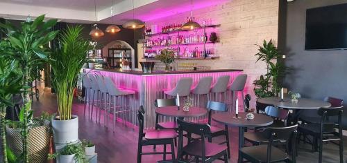 Lounge nebo bar v ubytování Hotell Iföhus