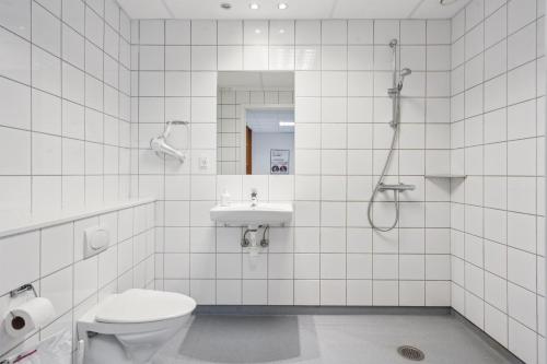Koupelna v ubytování BB-Hotel Vejle Park