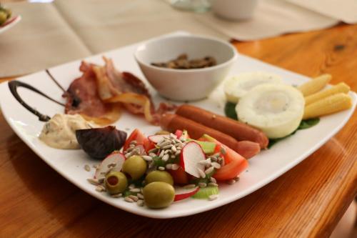 Jídlo v venkovského domu nebo okolí