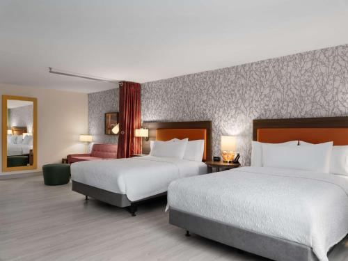 Katil atau katil-katil dalam bilik di Home2 Suites By Hilton Brownsburg