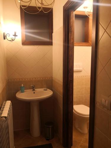 Ένα μπάνιο στο Casa Vacanze Lappe