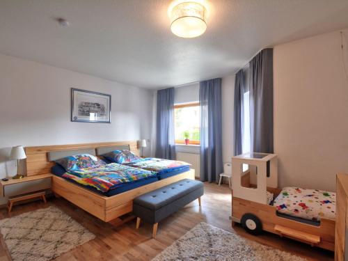 Ένα ή περισσότερα κρεβάτια σε δωμάτιο στο Apartment Hermanns by Interhome