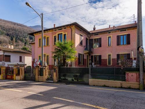 a row of houses on the side of a street at Holiday Home Valentina by Interhome in Porto Ceresio