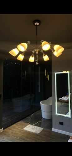 Ein Badezimmer in der Unterkunft Cabanas Carpe Diem 1