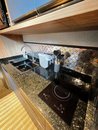 Carpe Diem Cabanas 2にあるキッチンまたは簡易キッチン