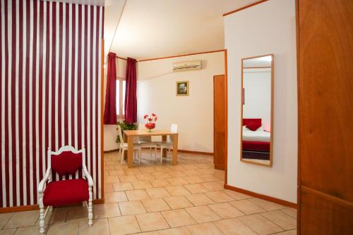 Posezení v ubytování RESIDENCE LUPIAE