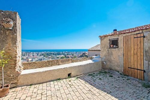 a view of a city from a building at Barri furnished flat in Cagnes-sur-Mer