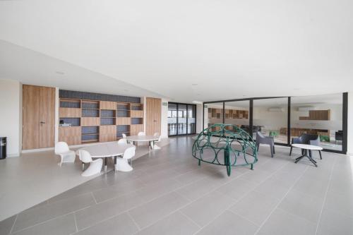 Χώρος καθιστικού στο BALTIA Luxurious One Bedroom Ap
