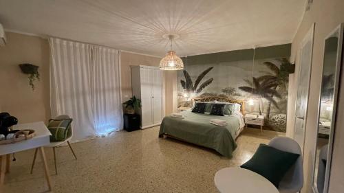 A bed or beds in a room at Santa Lucia Affittacamere