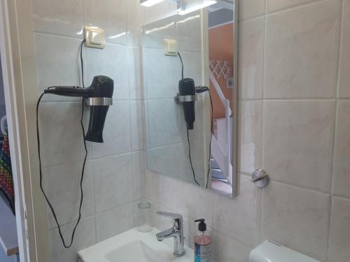 Ванная комната в Mari Apps, Gournes, Gouvon,Crete,Heraklion