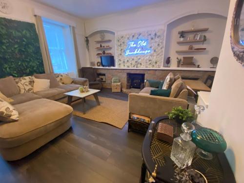 Area soggiorno di The Old Bank House Hotel