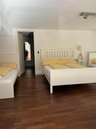 Postel nebo postele na pokoji v ubytování APARTMENT PETER