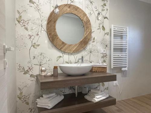 Koupelna v ubytování B&B Case Vacanza Orchidea marina di Macchia vicino a Mattinata Gargano