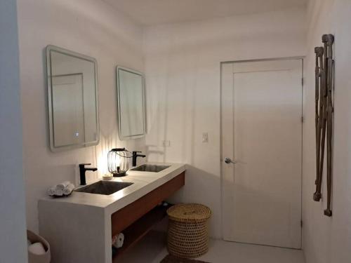 Ванная комната в La casa del arbol
