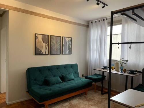 Posezení v ubytování Ap Escandinavo na Praia do Canto