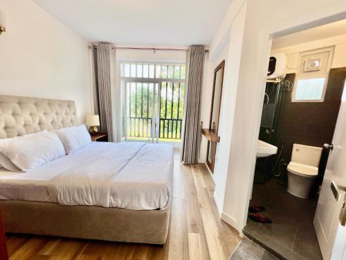Katil atau katil-katil dalam bilik di Lake View Residencies