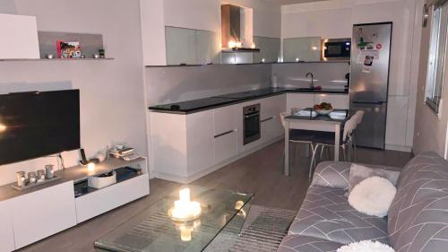 Køkken eller tekøkken på Apto Pepi´s House