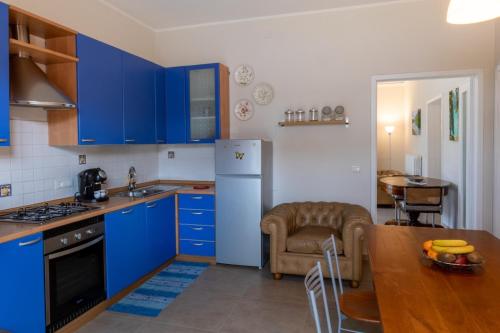 Kuchyň nebo kuchyňský kout v ubytování Charme Montecatini Villa