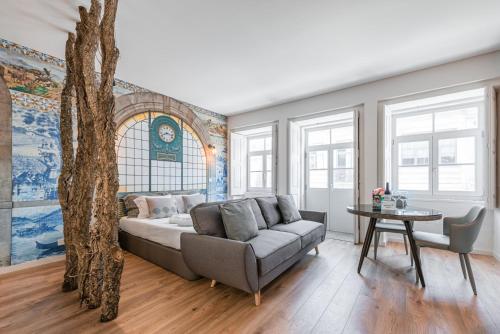 Ruang duduk di GuestReady - Nature-themed Studio