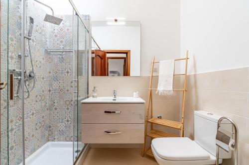 Ένα μπάνιο στο A Look of Taormina Apartments - a Few Steps from the Center
