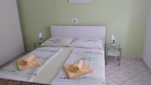 Postel nebo postele na pokoji v ubytování Jan 5