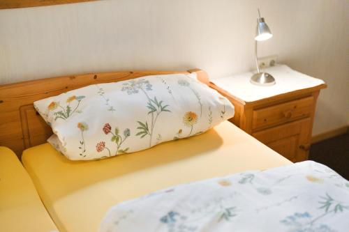 Postel nebo postele na pokoji v ubytování Vogtshof