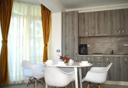 Køkken eller tekøkken på Apartament Mirage by Alz