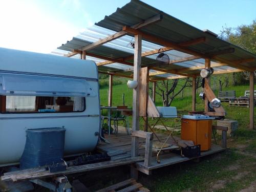 Zahrada ubytování Campingfiz