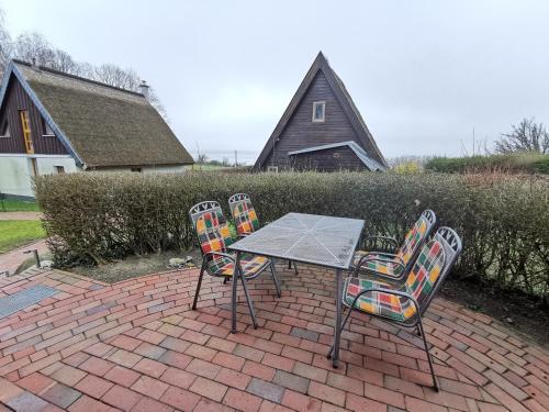 Zahrada ubytování Reetdach Ferienhäuser