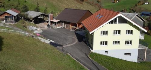 Letecký snímek ubytování Rohrigmoos - Hof
