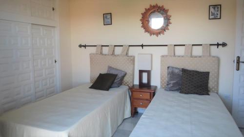 Posteľ alebo postele v izbe v ubytovaní Fantástico alojamiento con espacio para divertirse