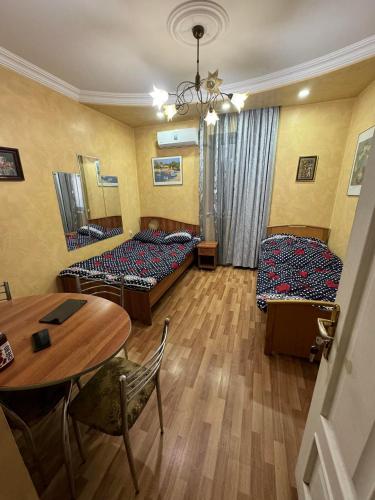 Postel nebo postele na pokoji v ubytování TJ+ Hostel