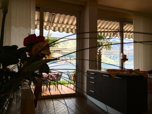 Μπαλκόνι ή βεράντα στο Albergo Villa Edera
