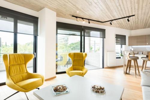 The HostMaster Persephone Yellow Opulence 2nd floor