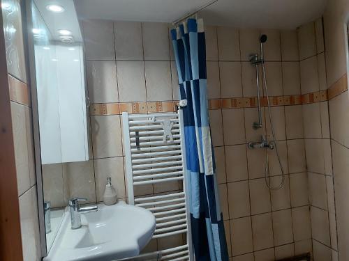 Et badeværelse på Popasul Poiana Mărului