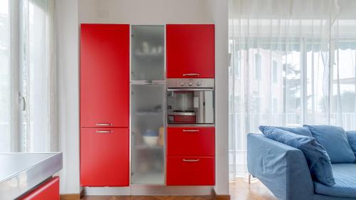Kuchyň nebo kuchyňský kout v ubytování Italianway - Aurelia Levante 103 B