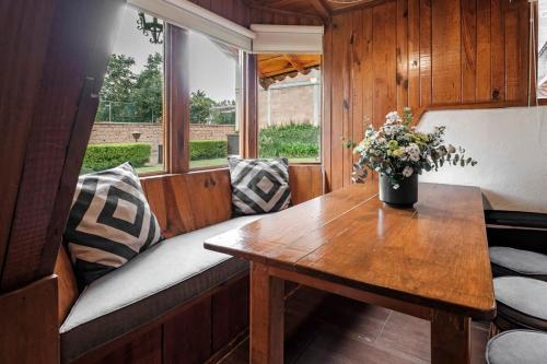 Posezení v ubytování Cabaña privada l Valle de Bravo l Ubicación ideal