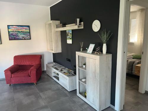 Kuchyň nebo kuchyňský kout v ubytování B&B Collemaggio