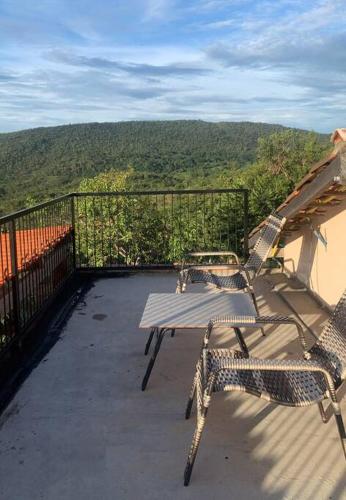 Balkoni atau teres di Casa Savana