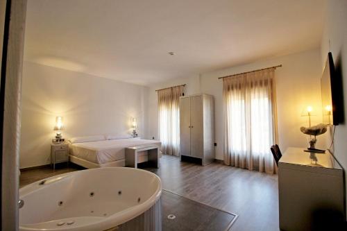 Ένα μπάνιο στο Villa Xarahiz