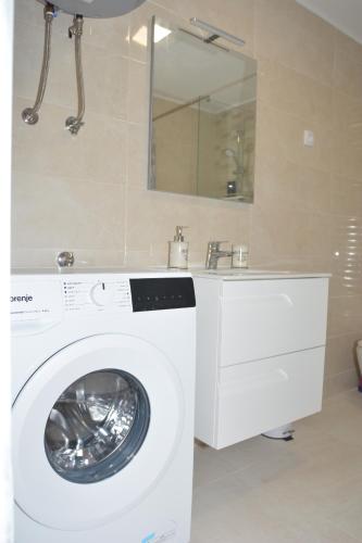Koupelna v ubytování Apartman Stella